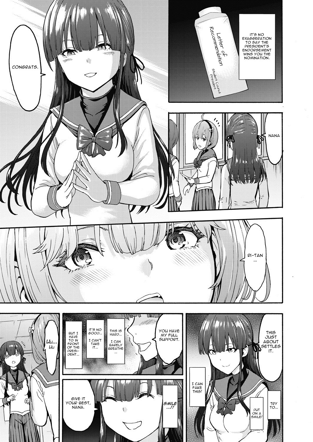 Hentai Manga Comic-Student Council President The Dark Side Ch. 1-Read-13